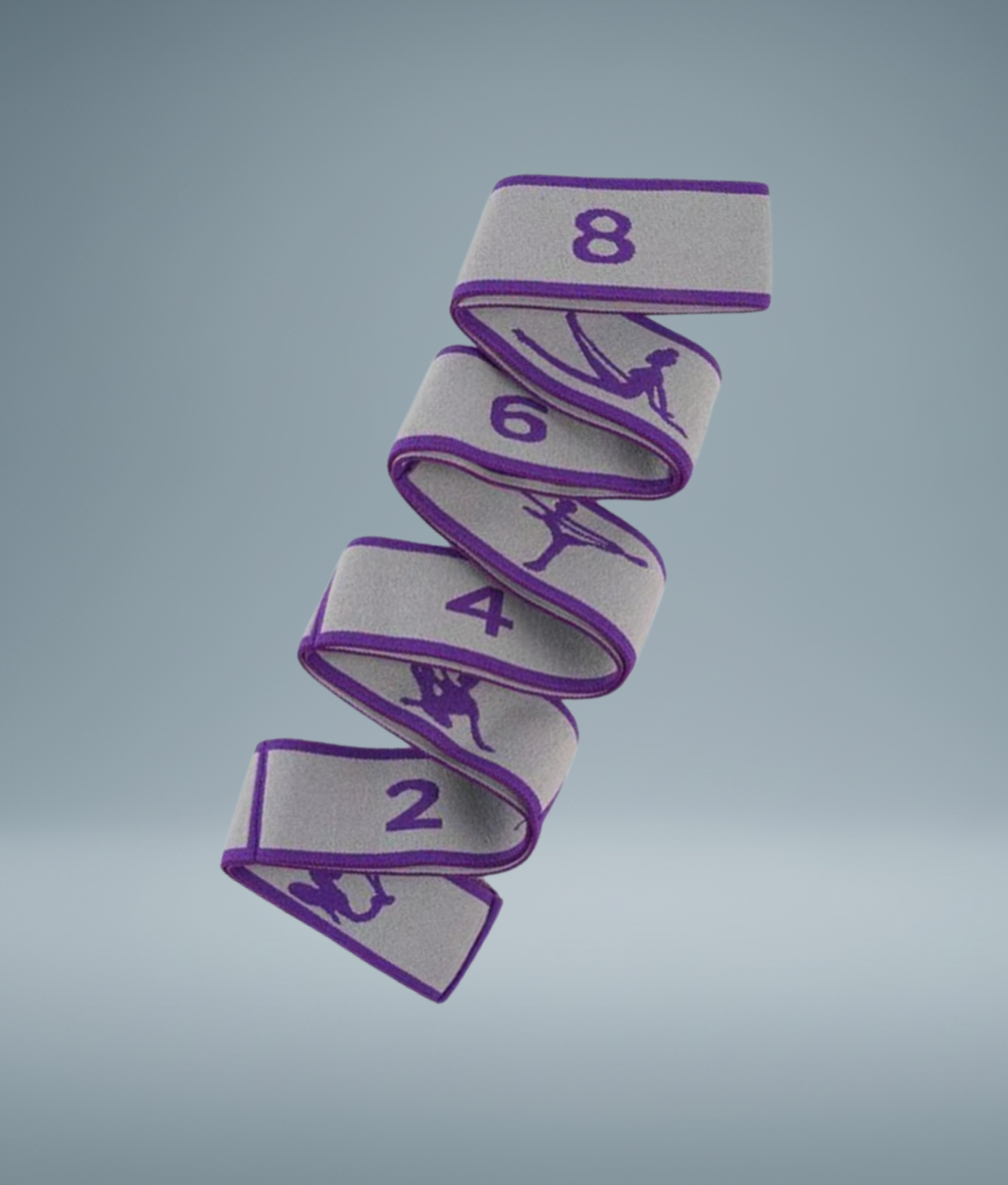 Multi-Grip Elastic Yoga Stretching Strap